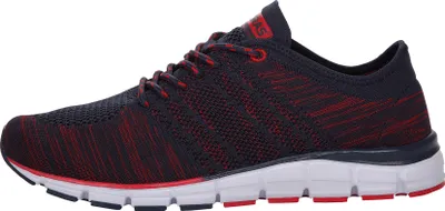 Produktbild von Boras Fashion Sports Uni Sneaker auch in Übergrößen Socknit navy/red/white 5200-0215, Herren:48 EU