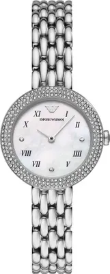 Produktbild von Emporio Armani Damen Armbanduhr Silber AR11354