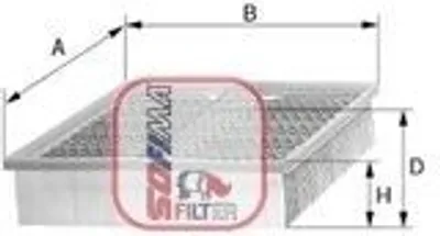 Immagine prodotto di Filtro aria SOFIMA S 3030 A