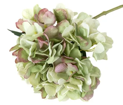Produktbild von Hortensien Kunstblume 9 Stück - Realistische Kunstblumen - Langer Stiel - DIY Blumenarrangements - Hochzeitsdekoration - Wohnkultur 37 cm - Kunstblumen