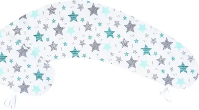 Produktbild von Amilian Bezug, Kissenbezug für Stillkissen, Lagerungskissen, Seitenschläferkissen, Pregnancy Pillow; Pillow Cover; Ersatzbezug; Größe ca. 170 cm