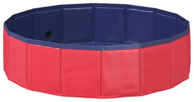 Zdjęcie produktu dla VidaXL 3416315, Basen ramowy, Okrągły, PCW, Czerwony