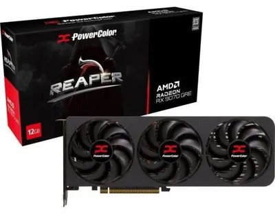 Produktbild von PowerColor Radeon RX 9070 GRE Reaper - Grafikkarte - 12.288 MB
