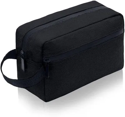 Produktbild von Große Toiletten für Männer, große Toiletten für Frauen, Cosmetiktasche mit doppeltem Reißverschluss, Reis-Toilettenbeutel für Toilettenartikel Accessoires