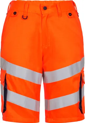 Produktbild von ENGEL Warnschutz Shorts Safety Light Herren 6545-319 Gr. 48 orange/blau