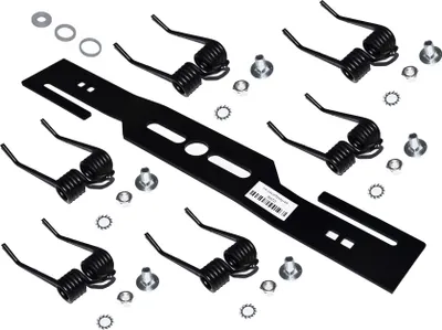 Produktbild von Vertikutier Messer / Rasenmähermesser / Moosentferner + 6 X gehärtet Doppelfeder