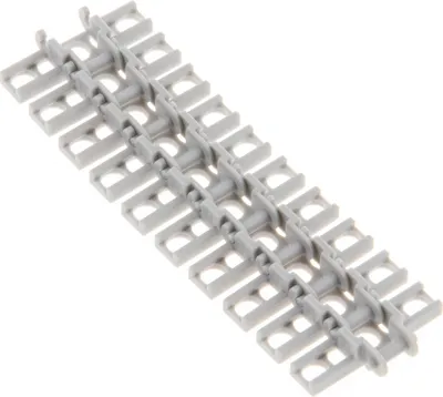 Image de 10x Lego Technic maillons de chaîne 1,5x3x1 nouveau-gris clair tank chaîne 15379 3873