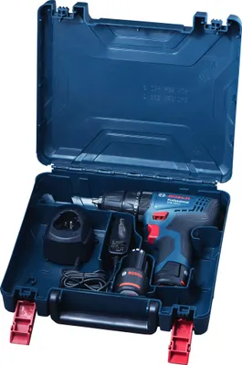 Image de Bosch Perceuse à percussion 12V 30/14Nm 2X2.0Ah Valise Gsb 120-Li