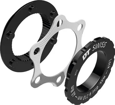 Produktbild von DT Swiss Adapter DT Swiss IS (6-Loch) MTB, schwarz/silber