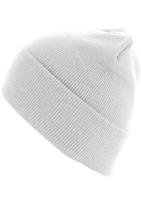 Image de Bonnet d'hiver hommes Urban Classics Beanie Basic Flap Long Version white - UNI