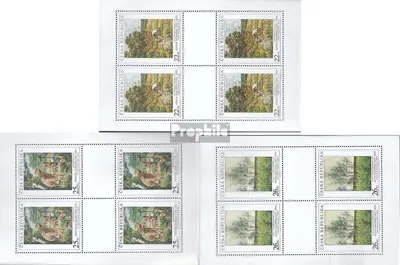 Produktbild von Briefmarken Tschechien 2005 Mi 451Klb-453Klb Kleinbogen (kompl.Ausg.) postfrisch Gemälde