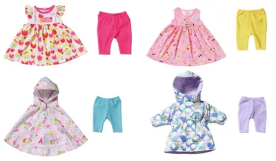 Zdjęcie produktu dla Zestaw BABY born 4 pory roku 43 cm