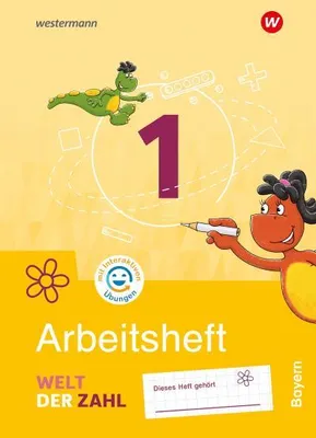 Immagine prodotto di Welt der Zahl 1. Arbeitsheft mit Interaktiven Übungen. Für Bayern