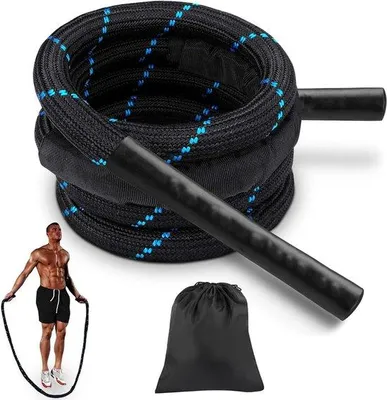 Produktbild von Famanu Springseil 13 kg für Fitness und Muskeltraining - für Männer und Frauen