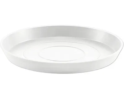 Immagine prodotto di Sottovaso rotondo Ecopots 25 per vaso da fiori - L 21 cm x P 21 cm x A 2,5 cm - Per interni ed esterni