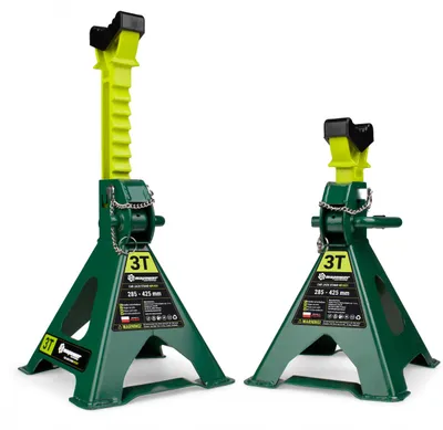 Produktbild von MAPOWER Unterstellböcke MPJS01 (Werkstattstützen) – 3 t, 285–425 mm, 2 Stück