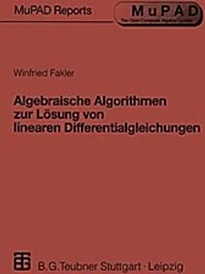 Immagine prodotto di Algebraische Algorithmen zur Lösung von linearen Differentialgleichungen