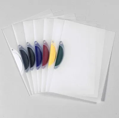 Produktbild von 10 Swinghefter DIN A4 / Bewerbungsmappen / Cliphefter / Farbe: schwarz
