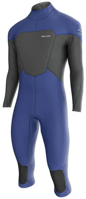Obrázok produktu pre ProLimit Neoprénové nadkolenkové nohavice Fusion Steamer V-Zip 3/2 FL modré/šedé, veľkosť neoprénu a popruhov 56/XXL