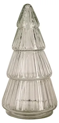 Immagine prodotto di Albero di Natale in vetro Clayre & Eef Ø 11x21 cm Vetro trasparente