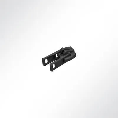 Produktbild von Lysel® Doppelschieber CT10 schwarz für Zahnreißverschluss Zipper (10 Stück)