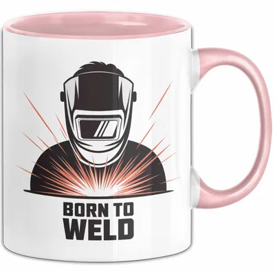 Produktbild von Schweißer Tasse Geschenk Lustige Geschenkidee Spruch Für Schweiß Profis (Rosa)