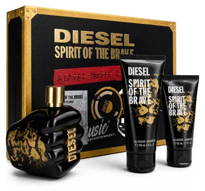 Obrázok produktu pre Diesel Spirit Of The Brave Pour Homme Darčeková súprava 125ml/sprchový gél 100ml/sprchový gél 50ml