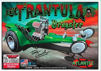 Obrázek produktu pro Atlantis 566651 – 1:32 Li'l Trantula Tom Daniel, Snap Kit –
