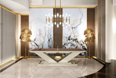 Image de Casa Padrino Table de tennis de table d'intérieur design et arron / Crème / Or 274 x 152,5 x H. 76 cm - Hotel Collection - Luxury Quality