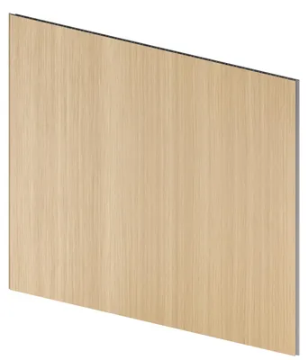 Produktbild von Vilo Wandpaneel XL - Glatte Wandverkleidung Küche & Bad - Wasserfestes MPC Paneel - 265 x 60 cm - Harmony Wood