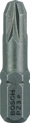 Obrázok produktu pre Bosch 2 607 001 562, 3 kusov, Krížový, PZ 3, Oceľ, 25 mm, 25,4 / 4 mm (1 / 4")