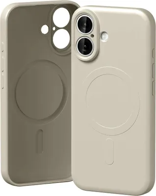 Zdjęcie produktu dla Etui Mercury Semi-Silicone Magsafe Do Iphone 17 Kamienny