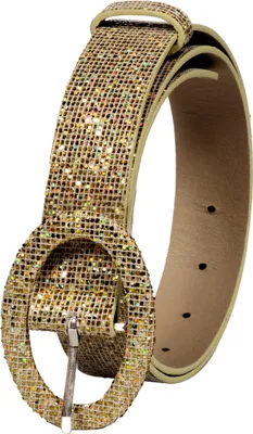 Produktbild von Gürtel Glitzer gold