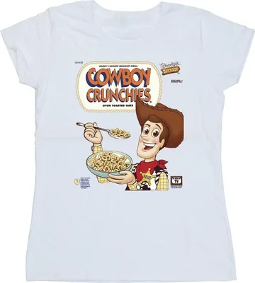 Produktbild von Disney - "Toy Story Cowboy Crunchies" T-Shirt für Damen BI44477 (M) (Weiß)