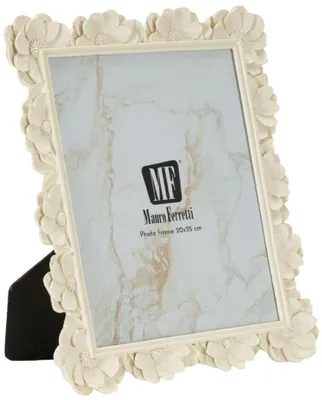 Produktbild von Mauro Ferretti Shabby Chic Bilderrahmen Floral Creme 20x25 cm