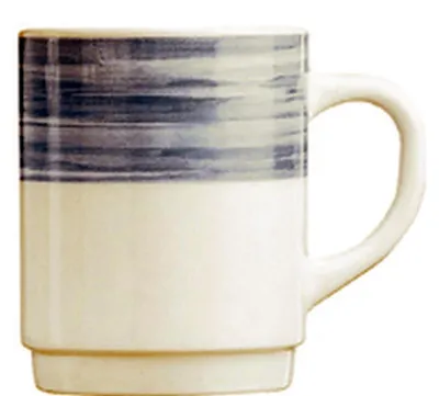 Immagine prodotto di Esmeyer  415-007  Esmeyer Arcoroc Kaffeebecher BRUSH, 0,25 l, blau/weiß