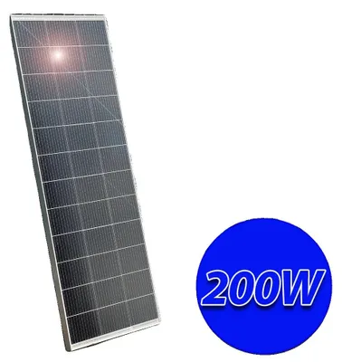 Produktbild von Solarpanel, monokristallines Material, hohe Effizienz, 200W 1330x660mm