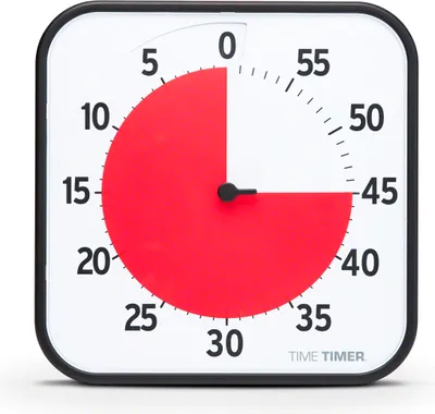 Produktbild von Time Timer Tischuhr Kurzzeitwecker Küchenwecker Autismus ADHS ADS Schule, groß
