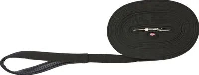 Produktbild von Trixie Schleppleine, 10 m / 20 mm, schwarz