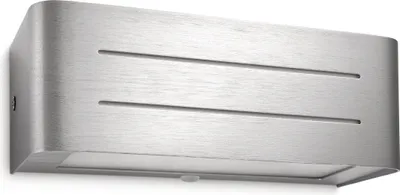 Produktbild von Massive Wandleuchte 332174810, Oberfläche, Rechteck, 1 Glühbirne(n), E14, IP20, Aluminium