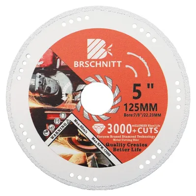 Immagine prodotto di Disco diamantato da 125 mm per il taglio di metalli, metalli duri e acciaio inossidabile