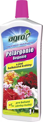 Obrázok produktu pre Tekuté hnojivo na balkónové kvety Agro 1 l