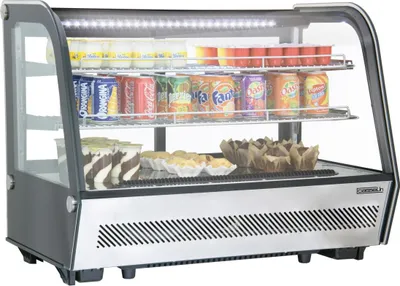 Image de Réfrigérateur Casselin 160 l avec double vitrage et éclairage LED - deux ventilateurs