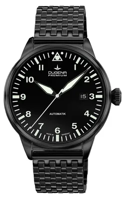 Produktbild von Dugena 7090307 Herren-Armbanduhr, Edelstahl-Gehäuse, Metall-Armband