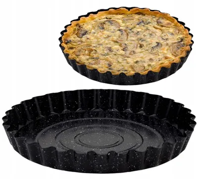 Produktbild von NAVA NATURE Granit-Tartform 28cm Antihaftbeschichtet Rund