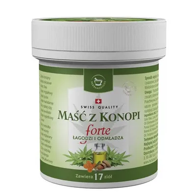 Obrázek produktu pro Konopný balzám SwissStrong, 125 ml - Péče o pokožku s intenzivní regenerací