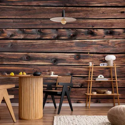 Produktbild von Vlies Fototapete - Wooden Warmth 250x175 cm Muster f-A-0379-a-c