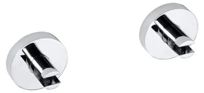 Produktbild von Sapho X-ROUND Glasablage Halter 8mm, Chrom