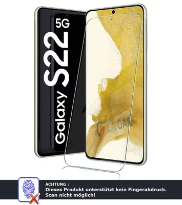Produktbild von Für Samsung Galaxy S22 5G - Panzerglas - Vollkleber! Panzerfolie Schutzglasfolie Displayschutzglas Echt Glas Schutz Folie Display Glasfolie 9H - 1 Stück
