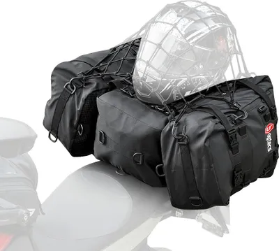 Image de Kit sacoches arrière pour Ducati Monster 821 / 797 SKH3 70L